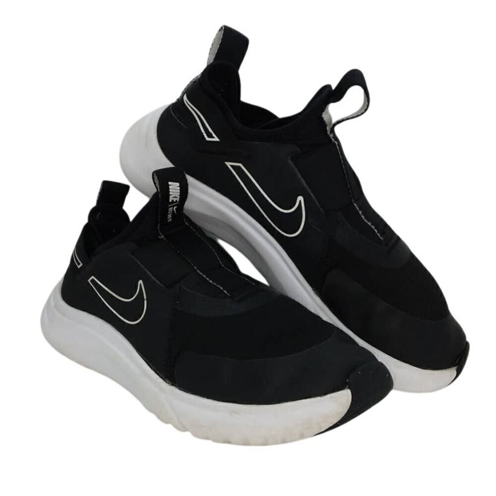 Nike Flex Plus G5 Boys Pre-owned Black React Slip-on Sneakers - sz. 6 1/2Y